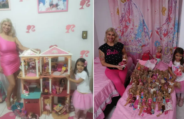 Mulher registra filha com o nome de Barbie por ser fã da boneca - Agora  as